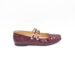 Ballerinas Brunella de Charol Color Guinda