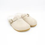 Zuecos Unisex Cozy Color Beige - Imagen 2