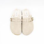Zuecos Unisex Cozy Color Beige - Imagen 4