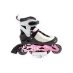 Patines Lineales Ollie Classic Color Negro con Rosado