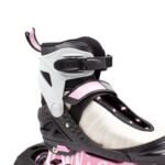 Patines Lineales Ollie Classic Color Negro con Rosado - Imagen 3