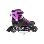 Patines Lineales Ollie Classic Color Negro con Morado