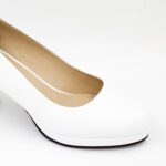 Zapatos de cuero Taco 5 Atenea Color Blanco - Imagen 3