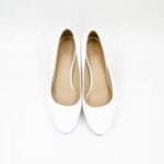 Zapatos de cuero Taco 5 Atenea Color Blanco - Imagen 4